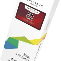 Табак - Spectrum - 40гр - Hard Fire wine (Огненное вино)